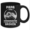 Papa And Granddaughter A Bond That Can't Be Broken Mug Coffee Mug | Teecentury.com