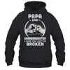 Papa And Granddaughter A Bond That Can't Be Broken T-Shirt & Hoodie | Teecentury.com