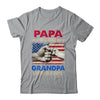 Papa Because Grandpa Is For Old Guys USA Flag Grandpa Shirt & Hoodie | teecentury