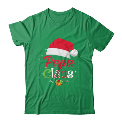 Papa Claus Santa Christmas Matching Family Pajama Funny T-Shirt & Sweatshirt | Teecentury.com