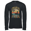Papa Dad Fishing Gift I Might Look Like Im Listening To You T-Shirt & Hoodie | Teecentury.com