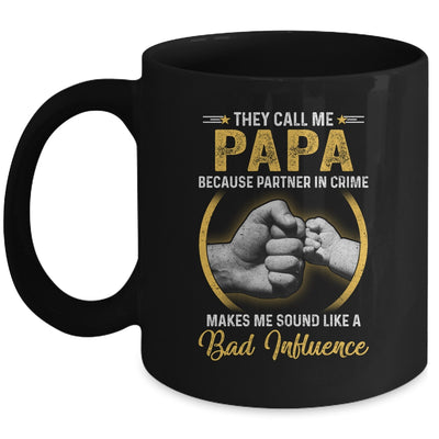 Papa For Men Funny Fathers Day They Call Me Papa Mug Coffee Mug | Teecentury.com