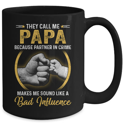 Papa For Men Funny Fathers Day They Call Me Papa Mug Coffee Mug | Teecentury.com