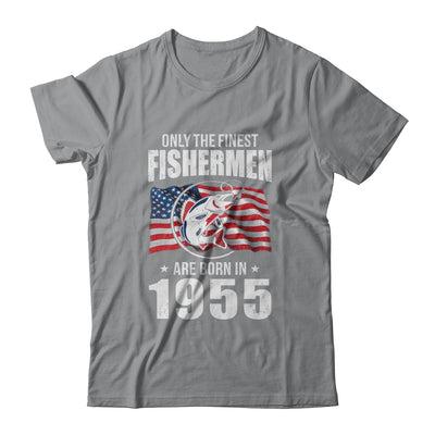 Papa Grandpa Fishing Fisherman 1955 67th Birthday Gift T-Shirt & Hoodie | Teecentury.com