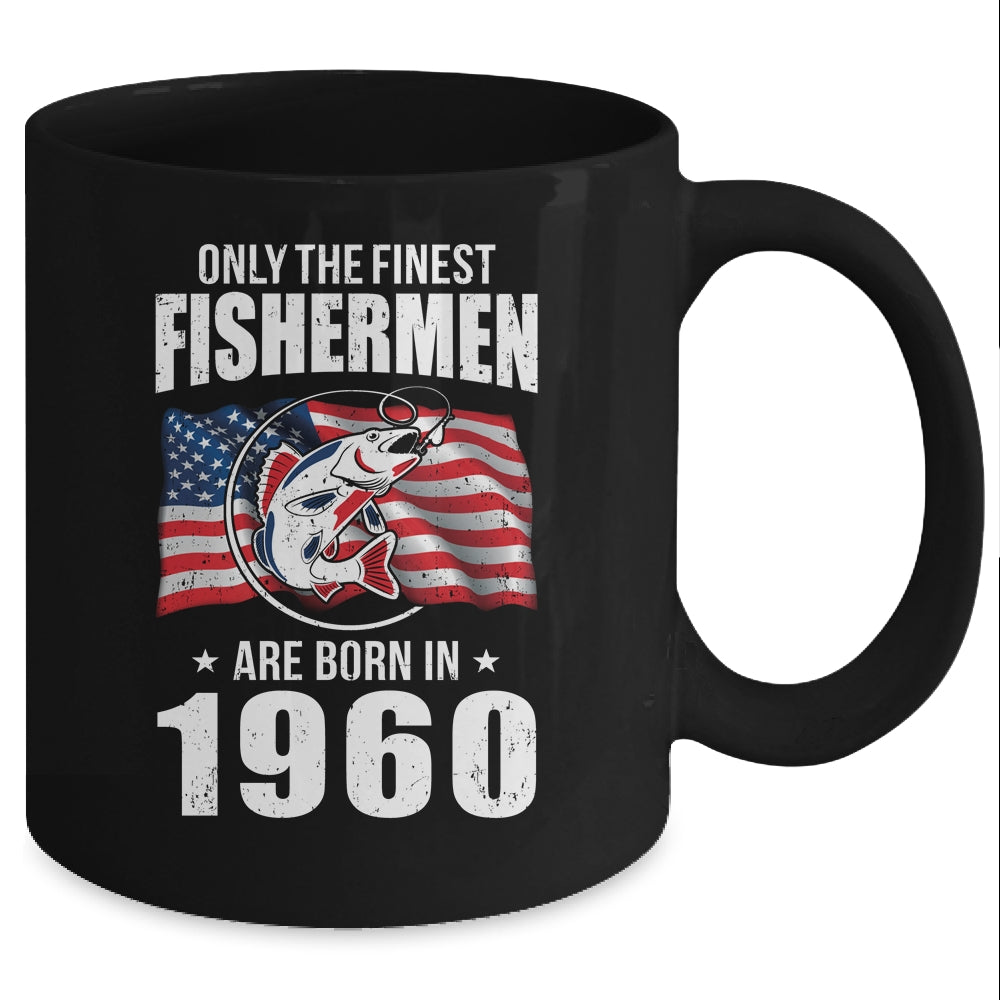 Papa Grandpa Fishing Fisherman 1960 62th Birthday Gift Mug Coffee Mug | Teecentury.com