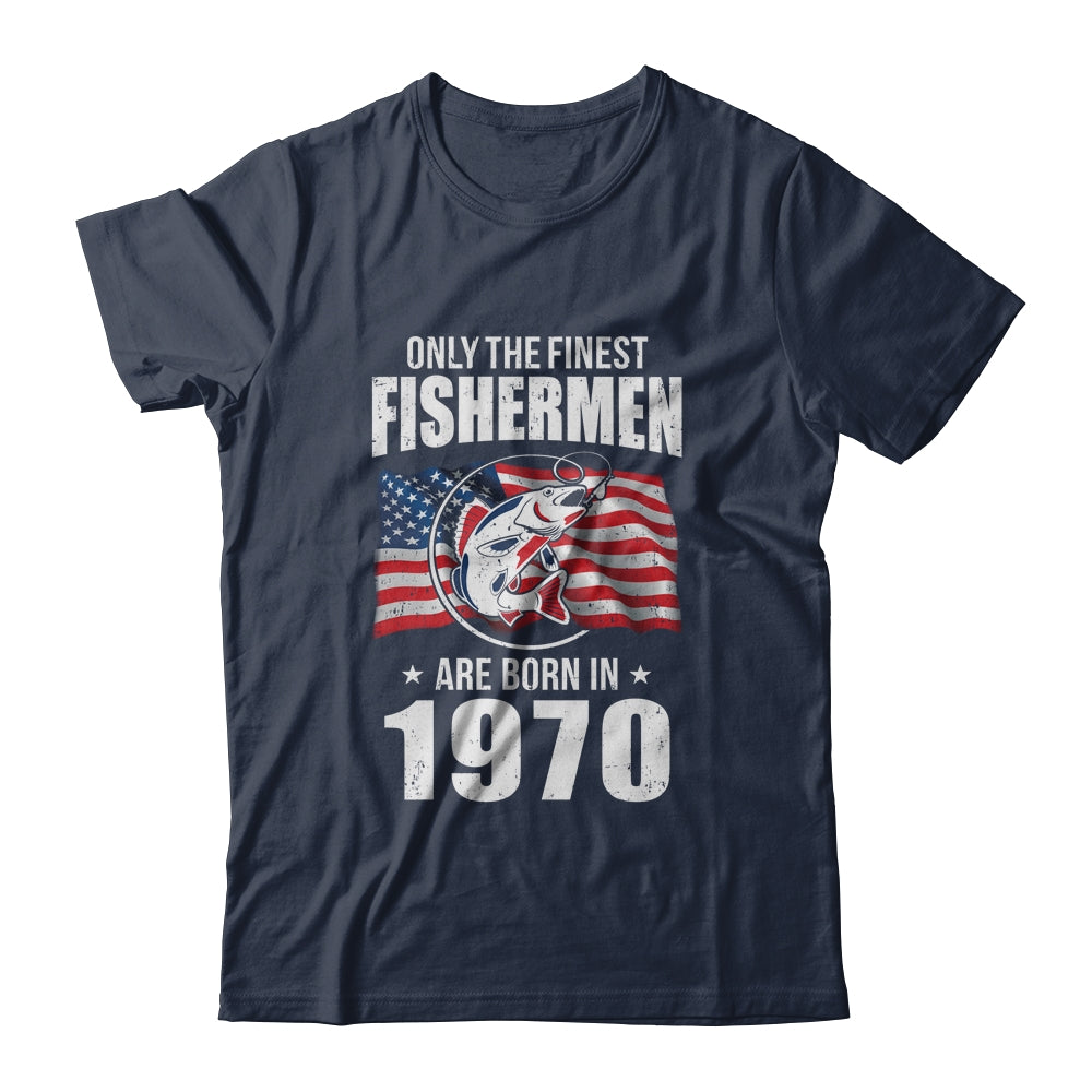 Papa Grandpa Fishing Fisherman 1970 52th Birthday Gift T-Shirt & Hoodie | Teecentury.com