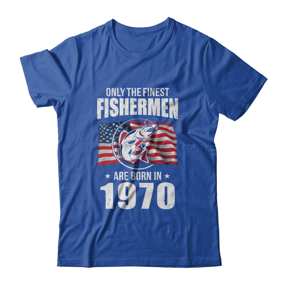 Papa Grandpa Fishing Fisherman 1970 52th Birthday Gift T-Shirt & Hoodie | Teecentury.com