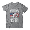 Papa Grandpa Fishing Fisherman 1970 52th Birthday Gift T-Shirt & Hoodie | Teecentury.com