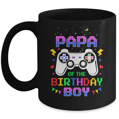 Papa Of The Birthday Boy Video Gamer Mug Coffee Mug | Teecentury.com