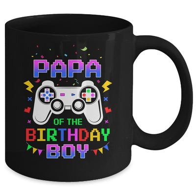 Papa Of The Birthday Boy Video Gamer Mug Coffee Mug | Teecentury.com