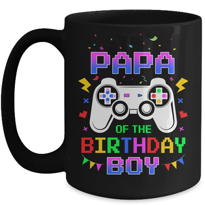Papa Of The Birthday Boy Video Gamer Mug Coffee Mug | Teecentury.com