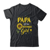 Papa Of The Birthday Girl Papa Sunflower Gifts T-Shirt & Hoodie | Teecentury.com