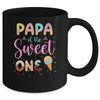 Papa Of The Sweet One Ice Cream 1st First Birthday Family Mug | teecentury