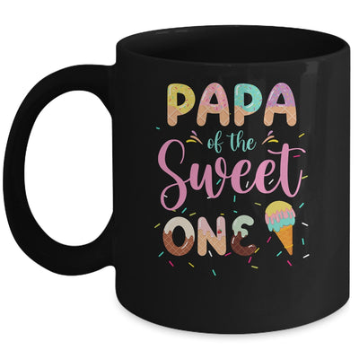 Papa Of The Sweet One Ice Cream 1st First Birthday Family Mug | teecentury