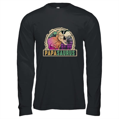 Papa Saurus Papasaurus T Rex Dinosaur Family Matching T-Shirt & Hoodie | Teecentury.com