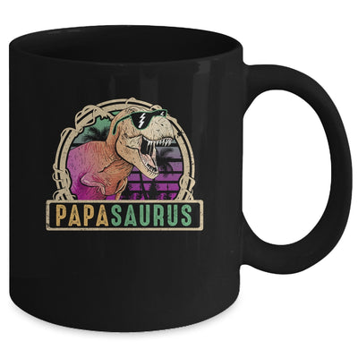 Papa Saurus Papasaurus T Rex Dinosaur Family Matching Mug Coffee Mug | Teecentury.com