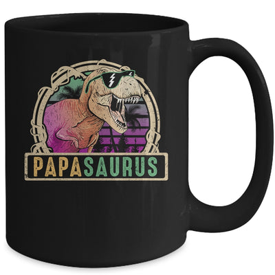 Papa Saurus Papasaurus T Rex Dinosaur Family Matching Mug Coffee Mug | Teecentury.com