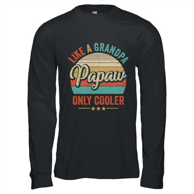 Papaw Like A Grandpa Only Cooler Vintage Dad Fathers Day Shirt & Hoodie | teecentury