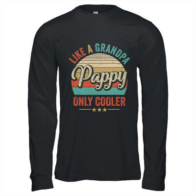 Pappy Like A Grandpa Only Cooler Vintage Dad Fathers Day Shirt & Hoodie | teecentury