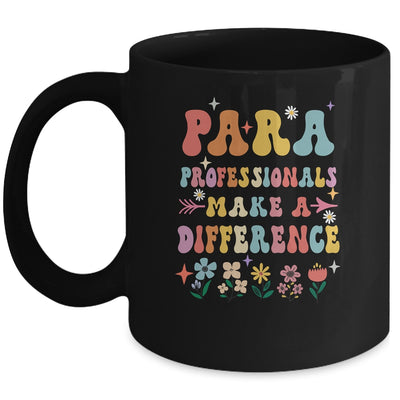 Para Professionals Make A Difference Teacher Mug | teecentury