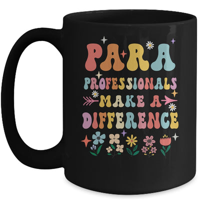Para Professionals Make A Difference Teacher Mug | teecentury