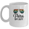 Paraprofessional Off Duty Last Day Of School Teacher Summer Mug Coffee Mug | Teecentury.com