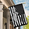 Parkinson's Disease Awareness America Flag Grey Ribbon Flag | Teecentury.com