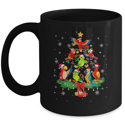 Parrot Bird Christmas Tree Ornament Funny Xmas Mug | teecentury