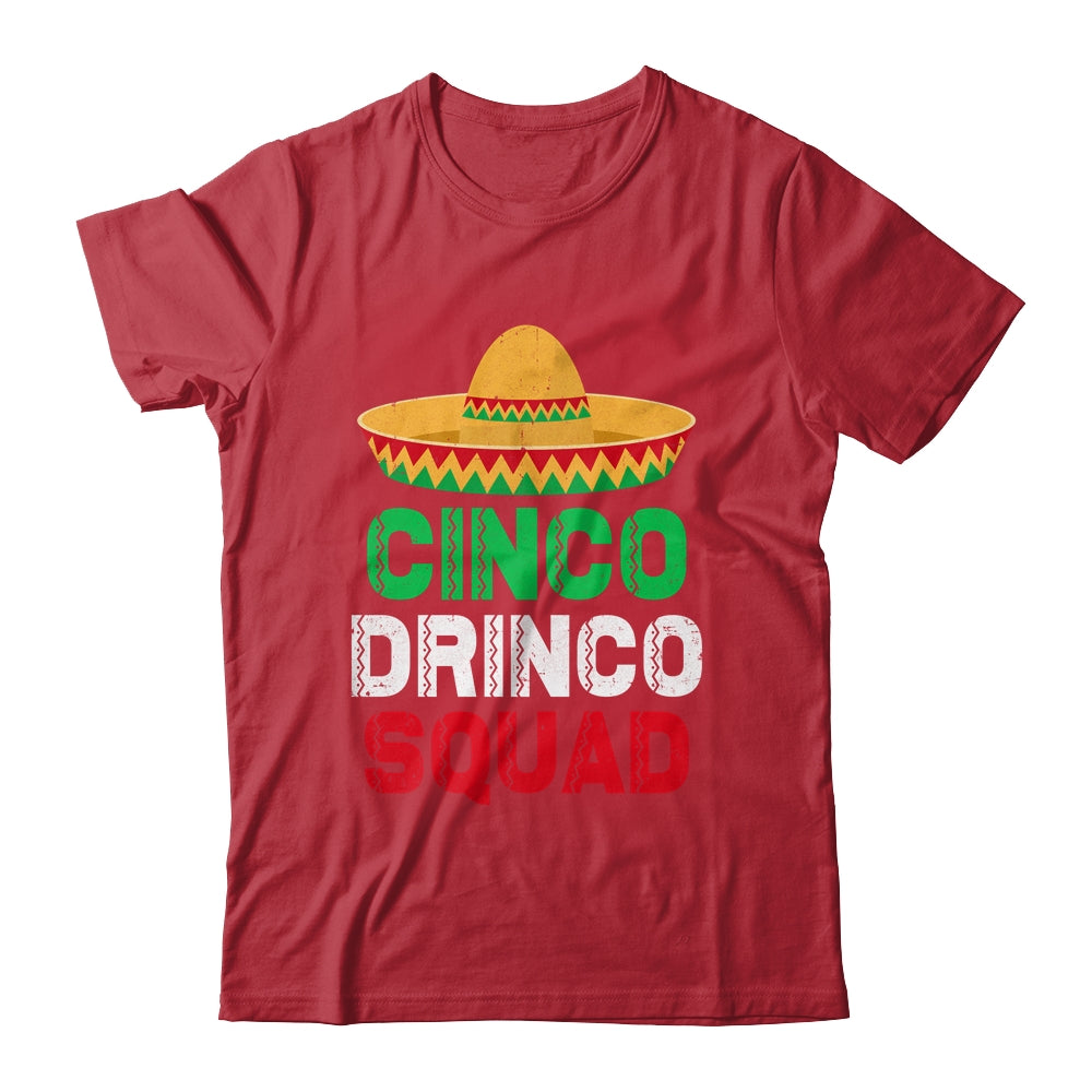 Party Squad Cinco De Mayo Mexican Fiesta Shirt & Hoodie | teecentury