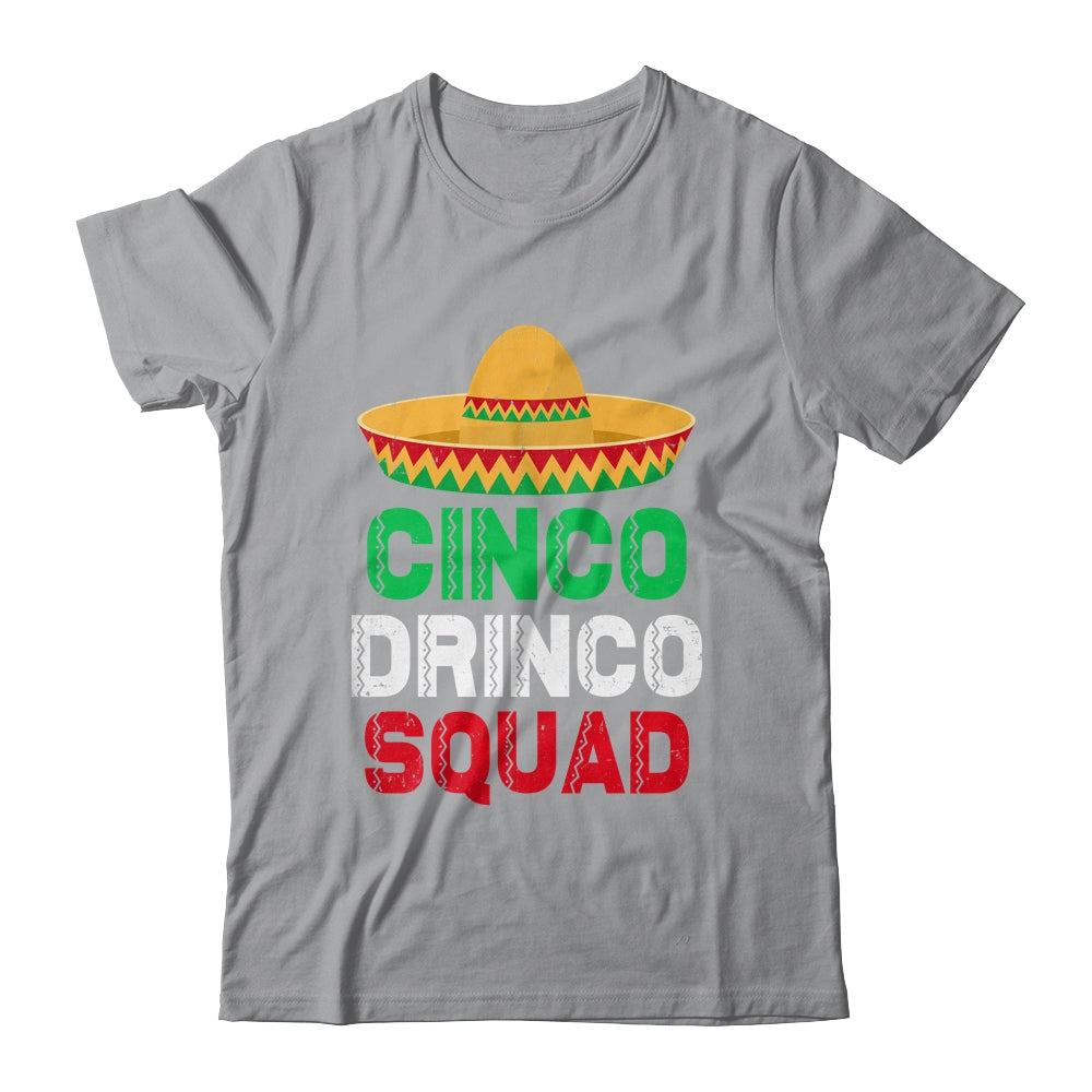 Party Squad Cinco De Mayo Mexican Fiesta Shirt & Hoodie | teecentury