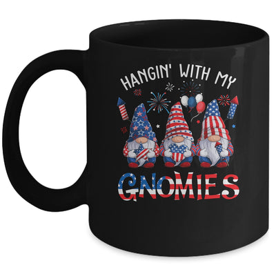 Patriotic Gnome 4th Of July Funny Hangin With My Gnomies Mug | teecentury