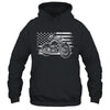 Patriotic Motorcycle Biker Vintage American US Flag Shirt & Hoodie | teecentury