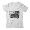 Patriotic Motorcycle Vintage American US Flag Biker Shirt & Hoodie | teecentury