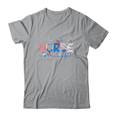 Patriotic Nurse 4th Of July American Flag Independence Day T-Shirt & Tank Top | Teecentury.com