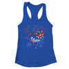 Patriotic Nurse 4th Of July American Flag Sunflower Heart T-Shirt & Tank Top | Teecentury.com