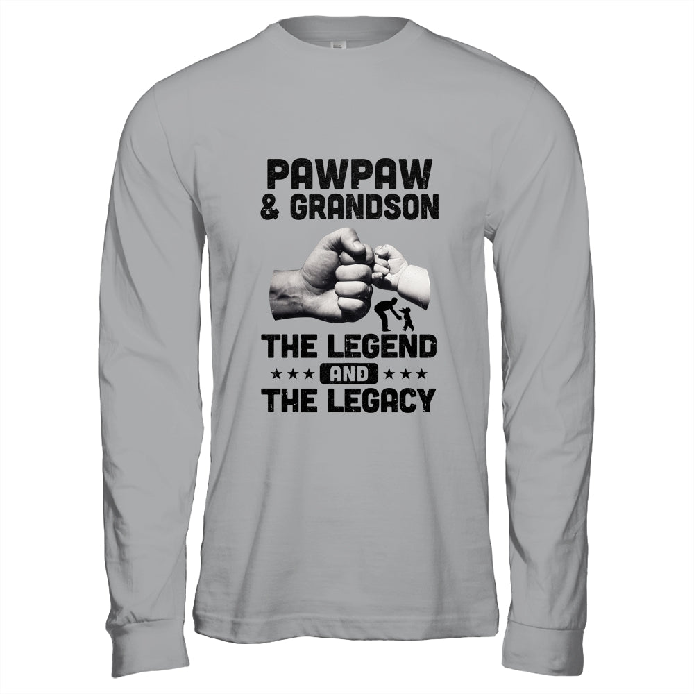 PawPaw And Grandson The Legend and The Legacy T-Shirt & Hoodie | Teecentury.com