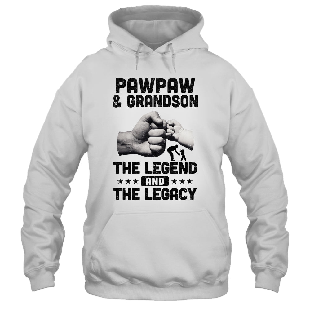 PawPaw And Grandson The Legend and The Legacy T-Shirt & Hoodie | Teecentury.com