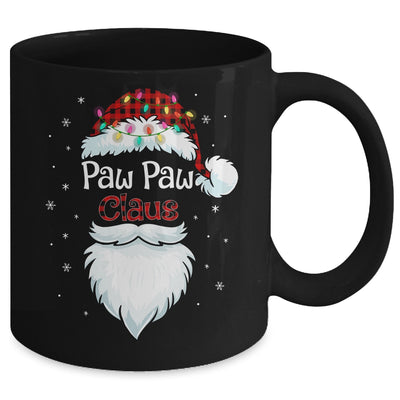 PawPaw Claus Beard Red Plaid Christmas Pajamas Xmas Mug Coffee Mug | Teecentury.com