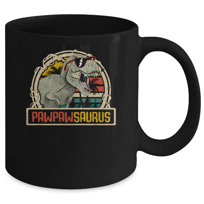 PawPawsaurus T Rex Dinosaur PawPaw Saurus Family Matching Mug Coffee Mug | Teecentury.com