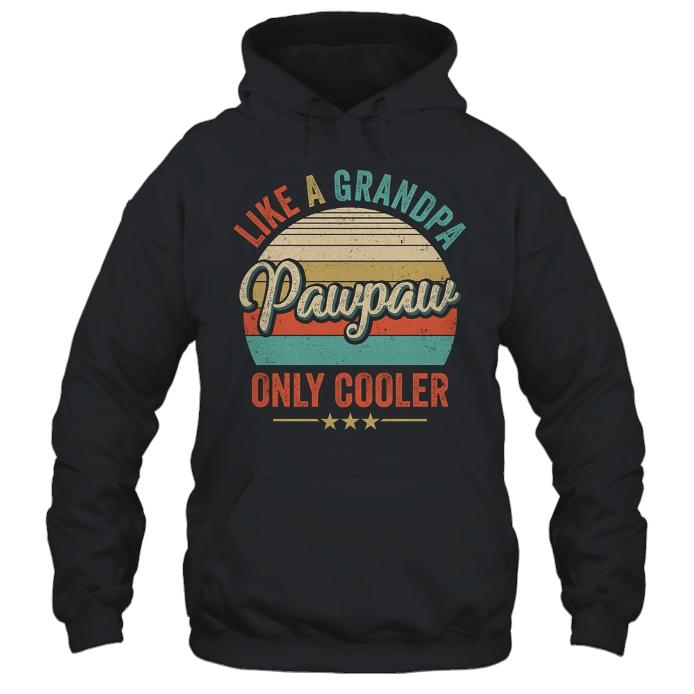 Pawpaw Like A Grandpa Only Cooler Vintage Dad Fathers Day Shirt & Hoodie | teecentury
