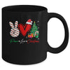 Peace Love Christmas Family Matching Xmas Mug | teecentury