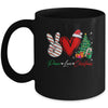 Peace Love Christmas Family Matching Xmas Mug | teecentury