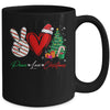 Peace Love Christmas Family Matching Xmas Mug | teecentury