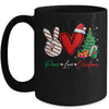 Peace Love Christmas Family Matching Xmas Mug | teecentury