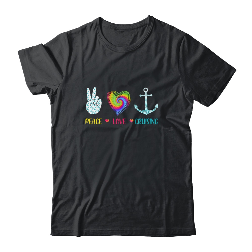 Peace Love Cruising Ship Hippie Floating Ocean Beach Sun Shirt & Tank Top | teecentury