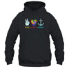 Peace Love Cruising Ship Hippie Floating Ocean Beach Sun Shirt & Tank Top | teecentury