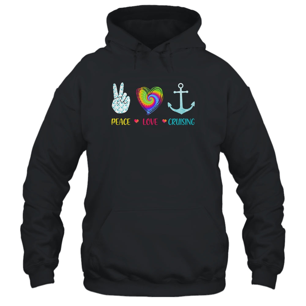 Peace Love Cruising Ship Hippie Floating Ocean Beach Sun Shirt & Tank Top | teecentury