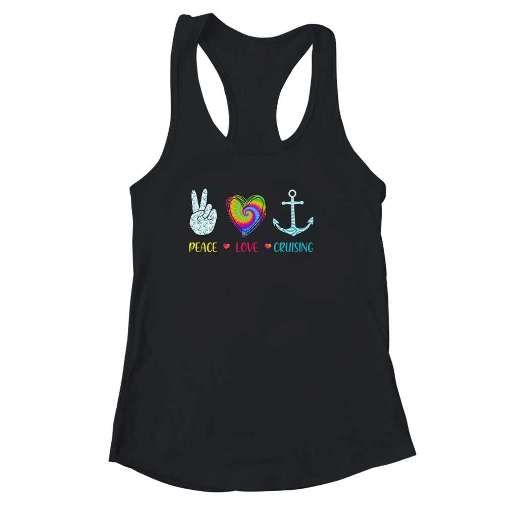 Peace Love Cruising Ship Hippie Floating Ocean Beach Sun Shirt & Tank Top | teecentury