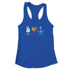 Peace Love Cruising Ship Hippie Floating Ocean Beach Sun Shirt & Tank Top | teecentury
