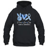 Peace Love Cure Blue Ribbon Diabetes Awareness Shirt & Hoodie | teecentury